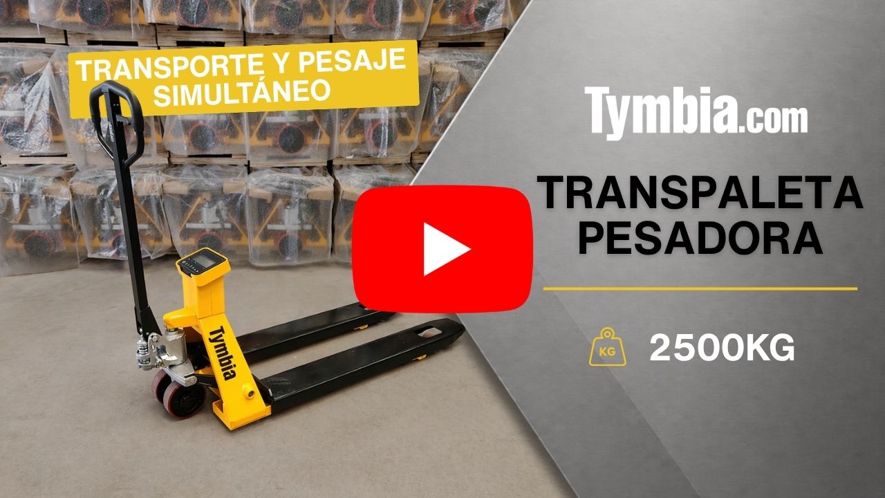 Transpaleta pesadora sin impresora